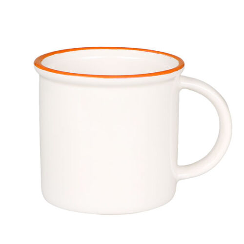 Sublimasyon Seramik Turuncu Bonny Kupa - Kutulu - OFİSOMİ-S