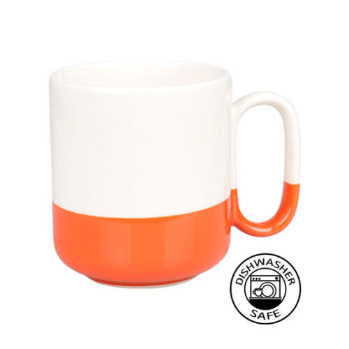 Sublimasyon Seramik Turuncu Joyful Kupa - Kutulu - 3