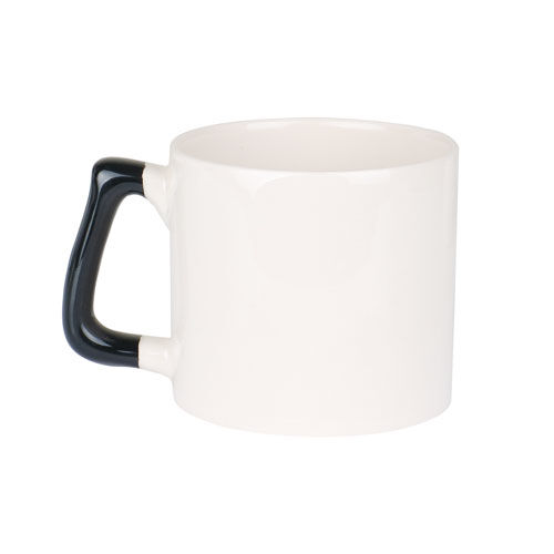 Sublimasyon Siyah Kulplu Seramik Gala Kupa - Kutulu - OFİSOMİ-S