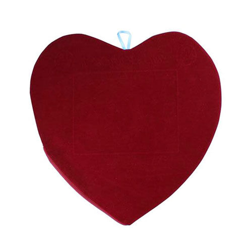 Sublimasyon Taraftar Kalp Yastık - Bordo Lacivert - OFİSOMİ-S (1)