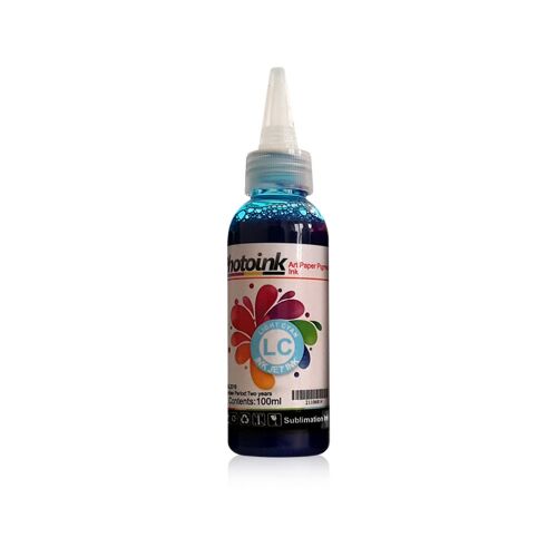 Süblimasyon-Transfer Baskı için 100ml Light Mavi Mürekkep - 1