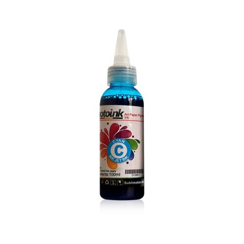 Süblimasyon-Transfer Baskı için 100ml Mavi Mürekkep - 1