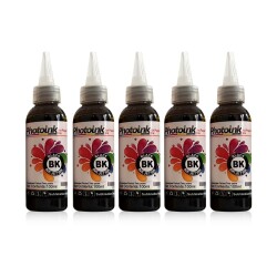 Süblimasyon-Transfer Baskı için 500ml Siyah Mürekkep - 1