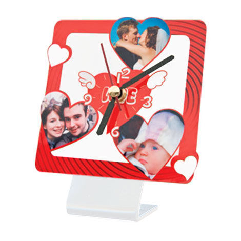 Sublimasyon YENİ FRP Kare Saat - OFİSOMİ-S