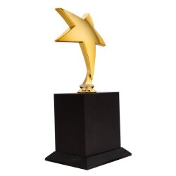 Sublimasyon Yıldız Figürlü Ödül Kupası 20 cm - 1