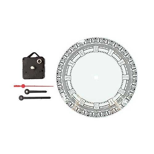 Sublimasyon Yuvarlak Cam Saat 20 cm - OFİSOMİ-S (1)