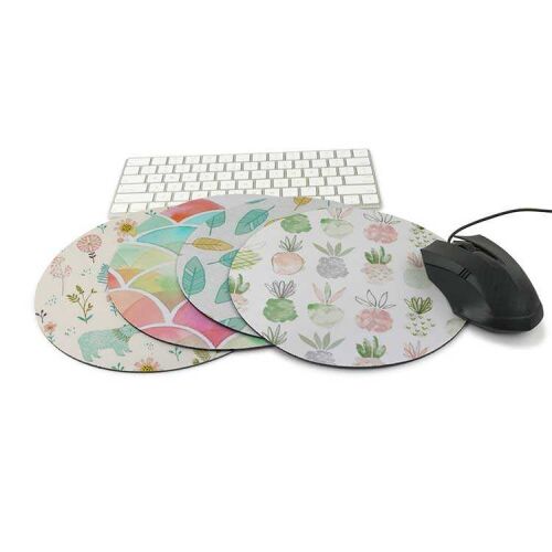 Sublimasyon Yuvarlak Mouse Pad ( 2mm ) - OFİSOMİ-T