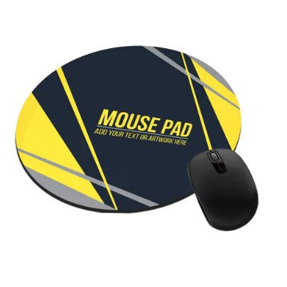 Sublimasyon Yuvarlak Mouse Pad 3 mm - 19,5 cm - 2