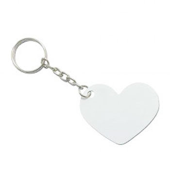 Sub.Metal Kalp Anahtarlık 4,2x5,2 cm - OFİSOMİ-S