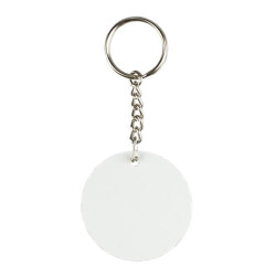 Sub.Yuvarlak Metal Anahtarlık 5 cm - 1