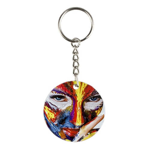 Sub.Yuvarlak Metal Anahtarlık 5 cm - 2