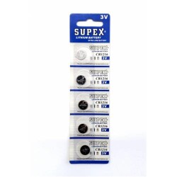 Supex CR1216-C5 3V Lityum Düğme Pil 5'li Paket - 1