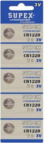 Supex Cr1220 3V Lityum 5Li Blister Pil - SUPEX