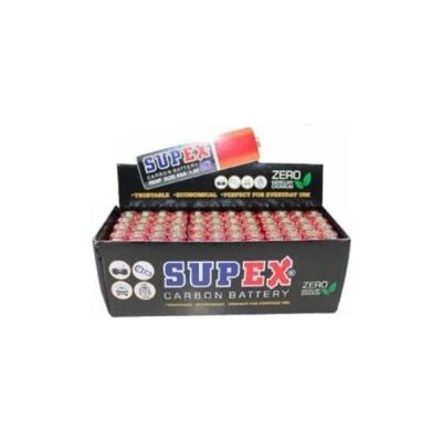 Supex R03 Çinko 60lı İnce Kalem Pil - 1
