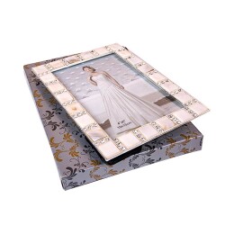 Swarovski Sedef Taşlı Fotoğraf Çerçevesi - 10x15cm - 5