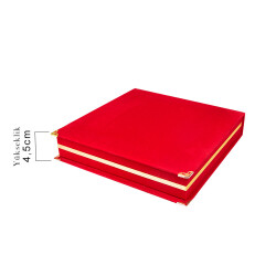 Tabak Plaket Kutusu - 23x23cm - 7