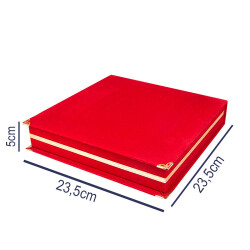 Tabak Plaket Kutusu - 23x23cm - 10