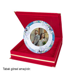 Tabak Plaket Kutusu - 23x23cm - 3