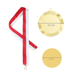 Takım 5.5 cm Altın Madalya - 2