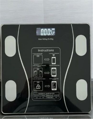 Techfit Dijital Baskül TF-1075 (Bluetooth Özellikli) Hassas Ölçüm (2.5-180kg) - TECHFIT