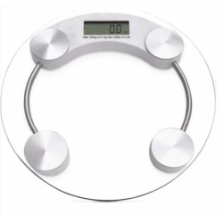 Techfit Tartı TF-1051 Dijital Cam Yuvarlak - 1