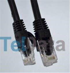 Teldata TLD-300S Cat6 3MT Siyah Utp Patch Kablo - 1