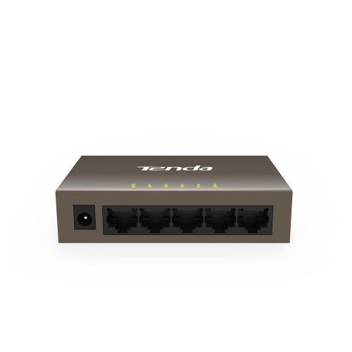 Tenda TEF1005D 5 Port 10-100 Mbps Switch Metal Kasa - 1