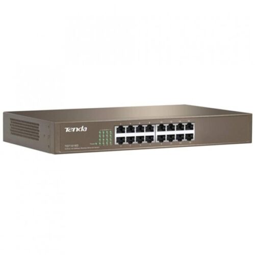 Tenda TEF1109D 8 Port 10-100 Mbps Switch Çelik Kasa Rack Mount - TENDA (1)