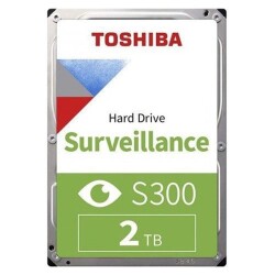 Toshiba 2TB HDWT720UZSVA S300 5400 Sata3 128M 7-24 Güvenlik Harddisk - 1