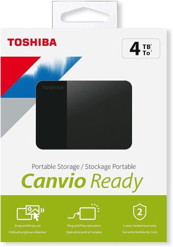 Toshiba 4TB Canvio Ready 2.5