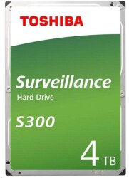 Toshiba 4TB HDWT840UZSVA S300 3.5 256Mb 5400rpm Güvenlik 7-24 Harddisk - 1