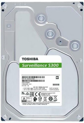 Toshiba 6TB HDWT860UZSVA 3.5 S300 5400RPM 256MB SATA3 Güvenlik 7-24 Harddisk - TOSHIBA