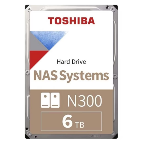 TOSHIBA N300, MN10ADA600S, 3.5", 6TB, 512Mb 7200 Rpm, SATA3, 7/24 NAS, SERVER, HDD (Türkiye Distribütörü Garantili) - Toshiba