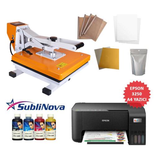 Toz Ve Folyo Baskı Seti - Amatör - OFİSOMİ-T