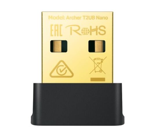 Tp-Link Archer T2UB Nano 600 Mbps Kablosuz + Bluetooth USB Adaptör AC600 - 1