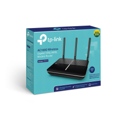 TP-LINK ARCHER VR600, AC1600, 4 Port GigaBit, Dual Band Wifi, 1600Mbps, 3xAnten, 3G-4G USB Desteği, VDSL2, ADSL2+ MODEM - 1