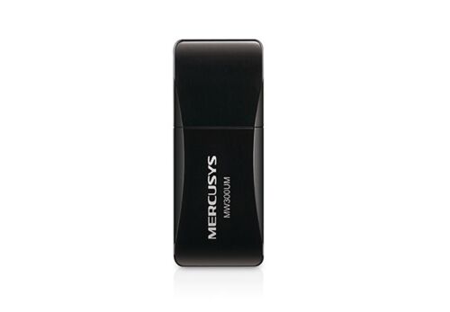 Tp-Link Mercusys MW300UM 300 Mbps Mini Kablosuz USB Adaptör - 1