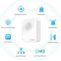 Tp-Link Tapo H100 Akıllı Ev Sistemi Hub - Alarm - 1