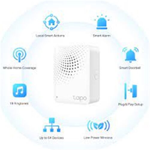 Tp-Link Tapo H100 Akıllı Ev Sistemi Hub - Alarm - 1