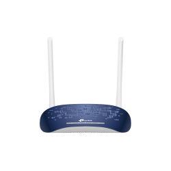 TP-LINK TD-W9960, 4 Port, 2.4Ghz Wifi, 300Mbps, 2xAnten, VDSL2, ADSL2+ MODEM - 1