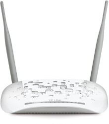 Tp-Link TD-W9970 300 Mbps 4 Port ADSL2+-VDSL-VPN Kablosuz Fiber Modem - 1