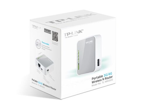 Tp-Link TL-MR3020 3G-4G Portatif Kablosuz Router - TP-LINK (1)