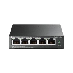 Tp-Link TL-SF1005LP 5 Port 4 Port Poe+ 10-100 Mbps 1 Port Uplink Switch Çelik Kasa - 1