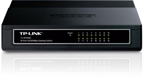 Tp-Link TL-SF1016D 16 Port 10-100 Mbps Switch Plastik Kasa - TP-LINK