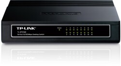 Tp-Link TL-SF1016D 16 Port 10-100 Mbps Switch Plastik Kasa - 1
