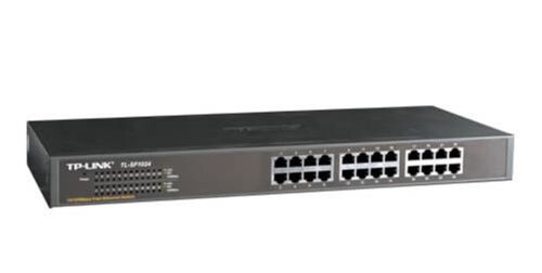 Tp-Link TL-SF1024D 24 Port 10-100 Mbps Switch Çelik Kasa Rack Mount - 1