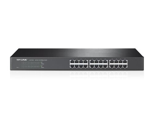 Tp-Link TL-SF1024D 24 Port 10-100 Mbps Switch Çelik Kasa Rack Mount - TP-LINK (1)