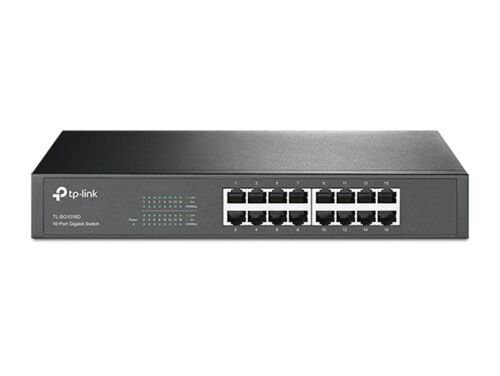 Tp-Link TL-SG1016D 16 Port 10-100-1000 Mbps Switch Çelik Kasa Rack Mount - TP-LINK