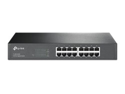 Tp-Link TL-SG1016D 16 Port 10-100-1000 Mbps Switch Çelik Kasa Rack Mount - 1