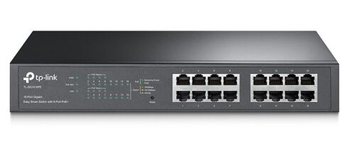 Tp-Link TL-SG1016PE 8 Port Poe+ 16 Port 10-100-1000 Mbps Switch Çelik Kasa Rack Mount - TP-LINK